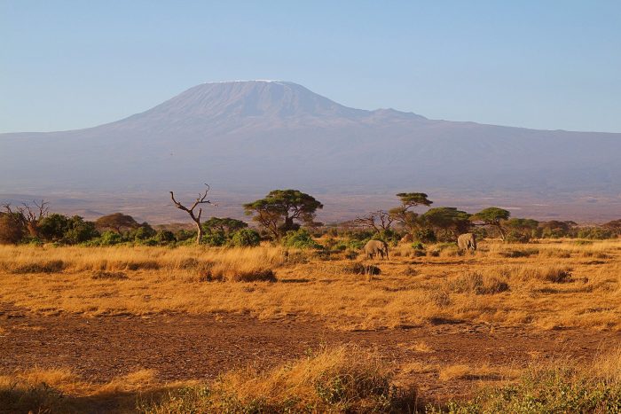 A picture of Mount Kenya