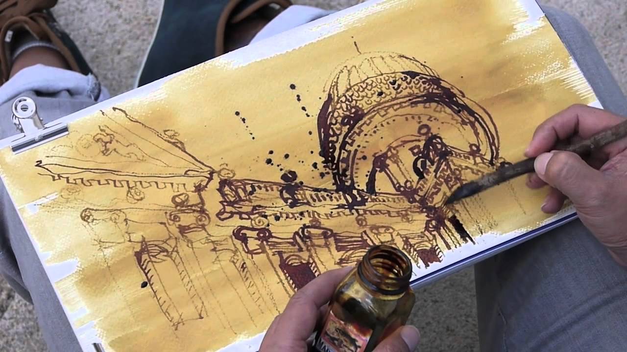 An old way to see new How travel sketching can improve your trips   Explore Your Worlds
