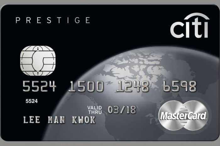 Citi Prestige card