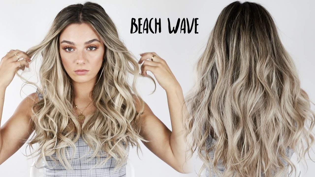 Aveda How-To | Curling Iron Beachy Waves Tutorial with Jessica ...