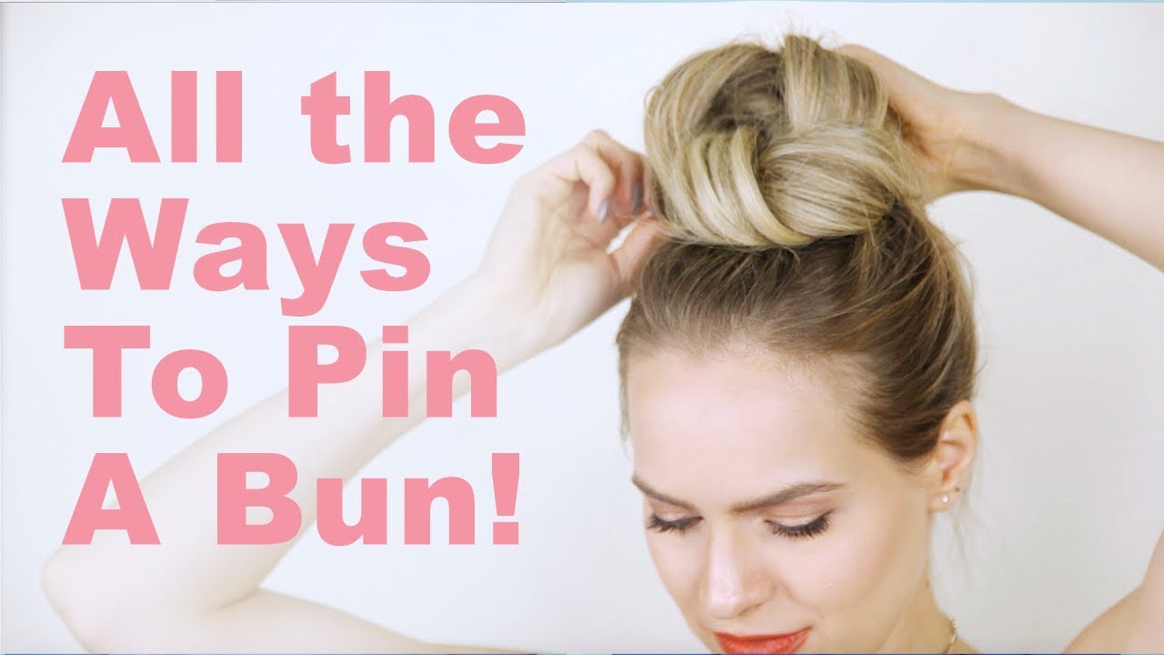 Tips and Tricks: How to Bobby Pin a Bun! - KayleyMelissa - YouTube